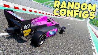 Which Randomly Generated Car Config Can Fly The Furthest On Car Jump Arena? PART 5 - BeamNG Drive