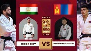 Обид Ҷебов бо шикаст додани Эрхембаяр Баттогтох медали биринҷии Abu Dhabi Grand Slam ба даст овард!