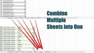 Combine Tables from Multiple Worksheets with Excel.CurrentWorkbook()