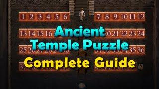 Treasure of Nadia Ancient Temple Puzzle Complete Guide