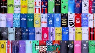 PES 2017 How To Instal NEW MEGA KITS PACK SEASON 2023-2024 V20 AIO