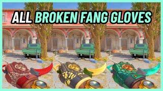  CS2 ALL Broken Fang Gloves | In-Game Showcase [4K]