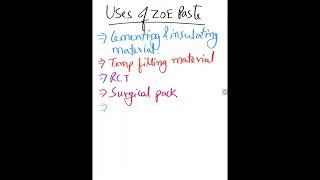 Zinc oxide Eugenol