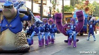 [HD] Full Pixar Play Parade with New Monsters University Parade - Disney California Adventure