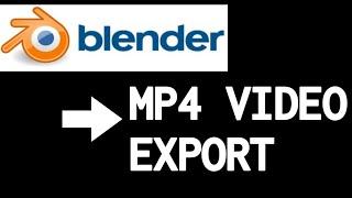 Export or render videos in mp4 format from Blender 2.8 | Blender  tutorials