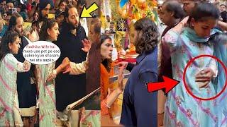 Radhika Merchant got Angry and Fights with Mukesh Ambani for Touching her in Public