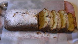 Творожный кекс с изюмом / Curd cake with raisins