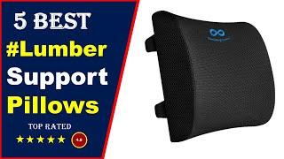  Top 5: Best Lumbar Support Pillow For Office Chair 2021[Tested & Reviewed]