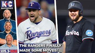 The Rangers Re-Sign Nathan Eovaldi & Trade For 1B/DH Jake Burger | K&C Masterpiece