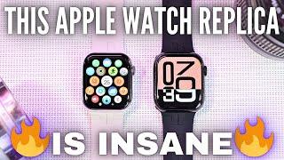 This Apple Watch CLONE is INSANE | HK10 Mini+ Smartwatch Full Review