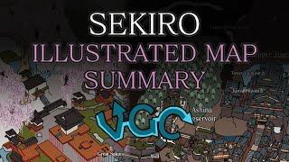 SEKIRO Illustrated Map Walkthrough