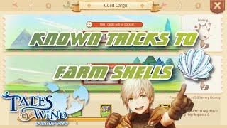 how i farm shells: Tales Of Wind