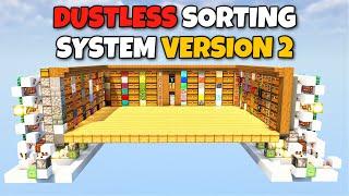 Minecraft: DUSTLESS Sorting System Version 2 (Java Edition)