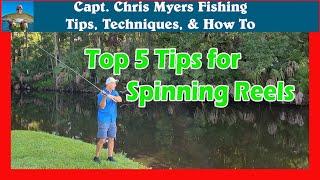 How to Use a Spinning Reel - 5 Tips from a Guide