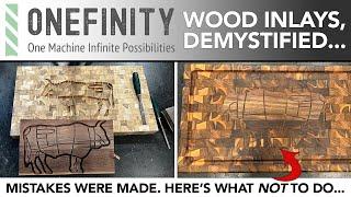 EP 12 Onefinity CNC - Inlay Cutting Board