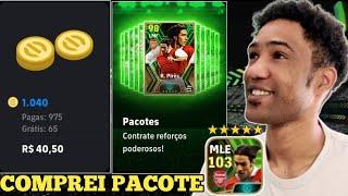 COMPREI PACK do PIRES 103 EPICO  esta ABSURDO no eFootball 2024 Mobile