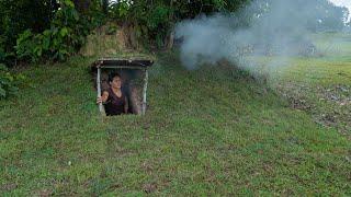 Girl Living Off Grid Built The Most Secret Underground Tunnel Shelter In 2022