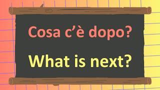 400+ Most Critical Italian WHO, WHAT, WHEN and CAN Questions!