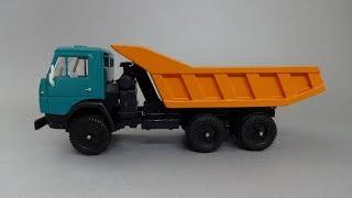 1978 КамАЗ-5511 самосвал | Элекон-АРЕК | Обзор советской масштабной модели 1:43