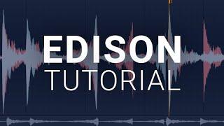 How To Use The Edison - FL Studio Tutorial