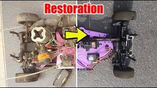 Restoration Nitro RC Car | Tamiya RC knock off - Part 1