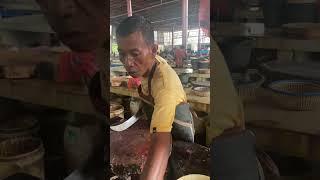 Gt fish cutting #fishcutting #fish #seafood #cuttingskills #2025 #fishing #food