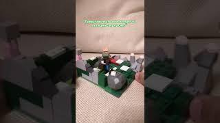 Первый снег в MINECRAFT из LEGO