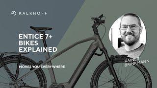 All-terrain E-Bike Entice 7+: powerful premium model | KALKHOFF