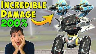 The NEW Best AO JUN with CALAMITY? War Robots Mk2 Gameplay WR