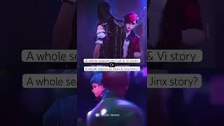 A whole season on Cait & Vi or on Ekko & Jinx? #arcane #vi #jinx #leagueoflegends #caitlyn #ekko