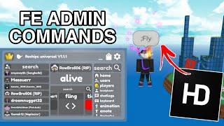 FE Roblox Script Troll Admin Commands Hack |Hydrogen,Fluxus,Arceus x Mobile