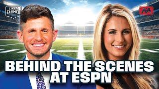 Dan Orlovsky and Laura Rutledge Talk On-Air Mishaps And Inside The NFL