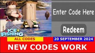 *NEW CODES* [UPD] Ice Fishing Simulator ROBLOX | ALL CODES | September 20, 2024