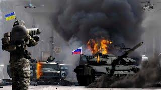 1 Hour Ago! New Ukrainian Weapon Destroys Russian Tank Convoy In Crimea