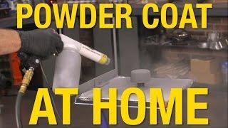 Get Professional Looking Powder Coated Parts At Home - Eastwood DIY Powder Coating System