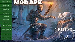 Grim Soul: Dark Fantasy Survival v6.5.2 MOD FOR ANDROID | MENU MOD | ONE HIT KILL | GOD MODE