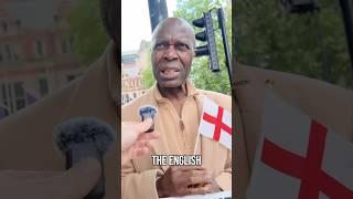 “Why I Love The English Flag” 󠁧󠁢󠁥󠁮󠁧󠁿 says  Man Originally From Nigeria 