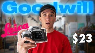 The GREATEST Thrift Find EVER... $10k Cameras for $100!?