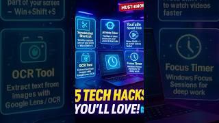 5 Genius Tech Hacks You’ll Wish You Knew Sooner!  (2025 Update)