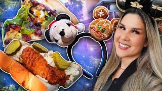 NEW CHARACTER HEADBANDS! Don't Miss the Hot Honey Tender Sandwich & Holiday Pizza! Disneyland 2024