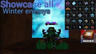 TDS All Enemy Index Showcase I Roblox Tower Defense Simulator