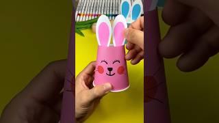 A hare from a cup DIY #diy #своимируками #ideas