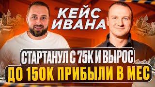 Кейс Ивана, всего вложил в бизнес 100к и за год вышел на чистую прибыль 150тыс. руб за мес. Ozon