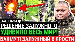 10 минут назад! Решение Залужного удивило весь мир. ВСУ пошли в атаку под Бахмутом. Контрнаступление