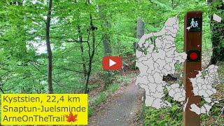 VANDRETUR: Kyststien Snaptun - Juelsminde, 22,4 km (video med rute, billeder og videoklip)