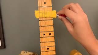 DIY Guitar String Cleaner