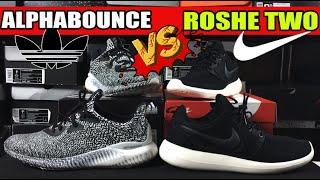 Which To Buy? Adidas AlphaBounce vs Nike Roshe Two Comparison Review