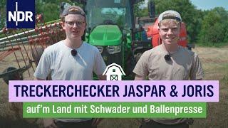 Junge, Junge, wie die Zeit vergeht: von Schwadern & Ballenpressen | NDR auf'm Land