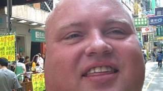 Oct 19 Sunday With Pastor Ken Harley in Mongkok on the street...