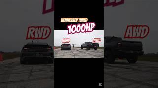 Hennessey Mammoth vs Hennessey Charger #tuned #dodge #hennesseyperformance #mammoth #trx